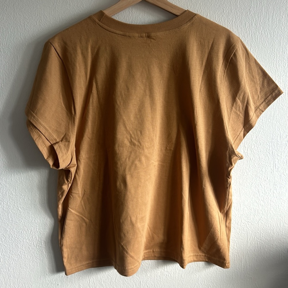 The North Face Women's Short Sleeve Tee in Tan - Picture 4 of 6
